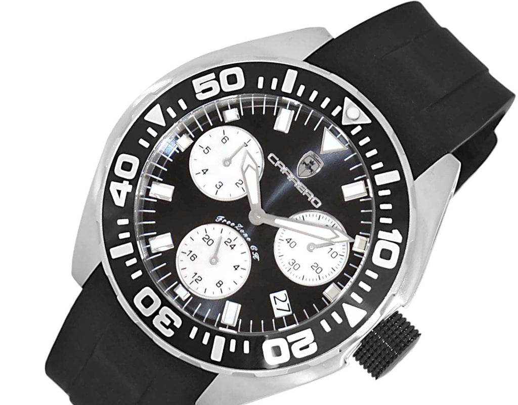 FreeZone-CH Black/IP-Black | Black Dial