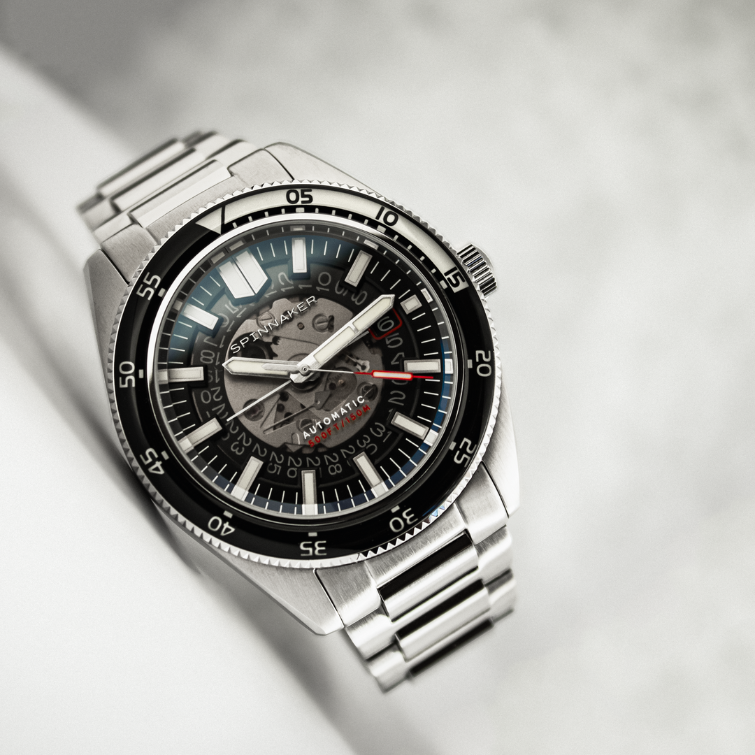 Fleuss Automatic Severn Edition Black / Stainless Steel | Black Dial