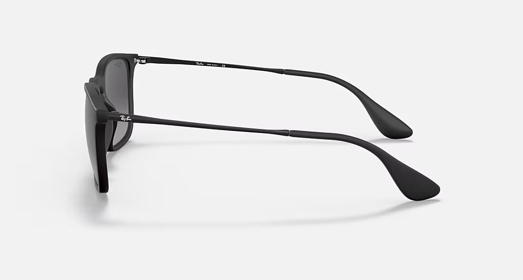 CHRIS MEN'S Rubber Black / Light Grey Gradient Dark Grey |  Dial