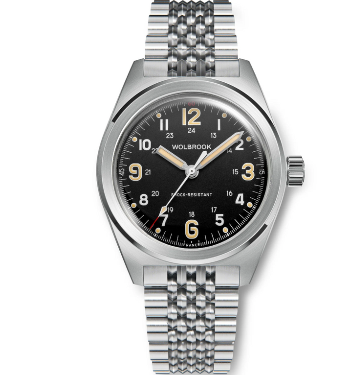 Outrider Black / Bracelet | Black Dial