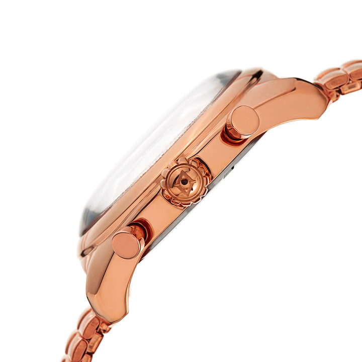 AK827RG-Casual Rose Gold/Stainless Steel | Silver Dial