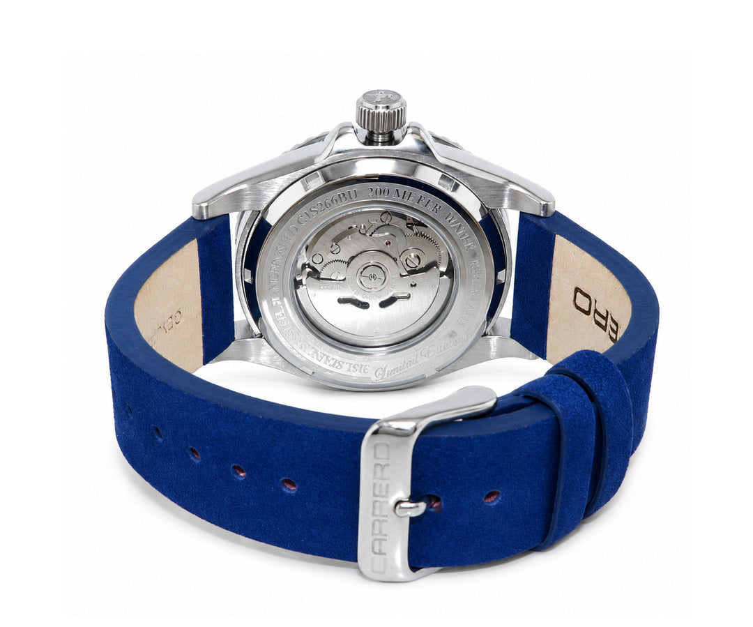 Catania MOP Silvertone-Blue/ Blue Blue Mother-of-Pearl Dial