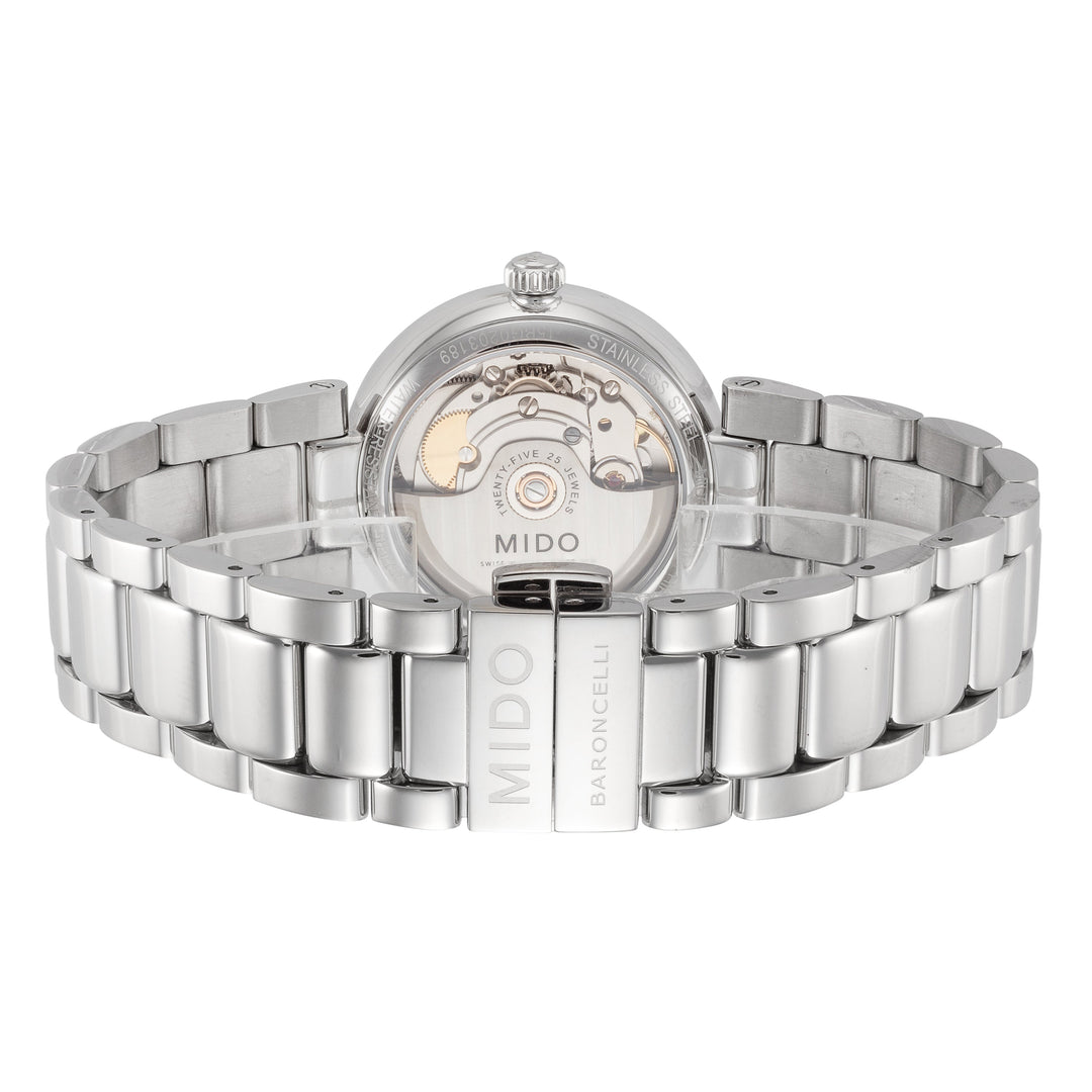 Baroncelli Donna 33mm / Silver / Silver Silver Dial