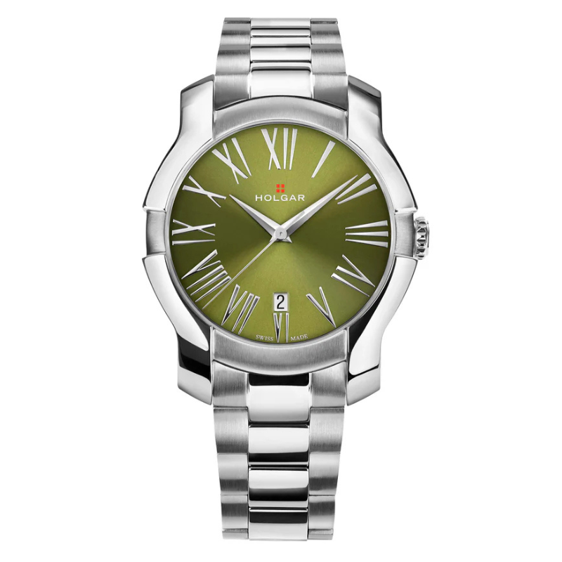 Women's Green Dial, Stainless Steel Case and Bracelet | Green Dial