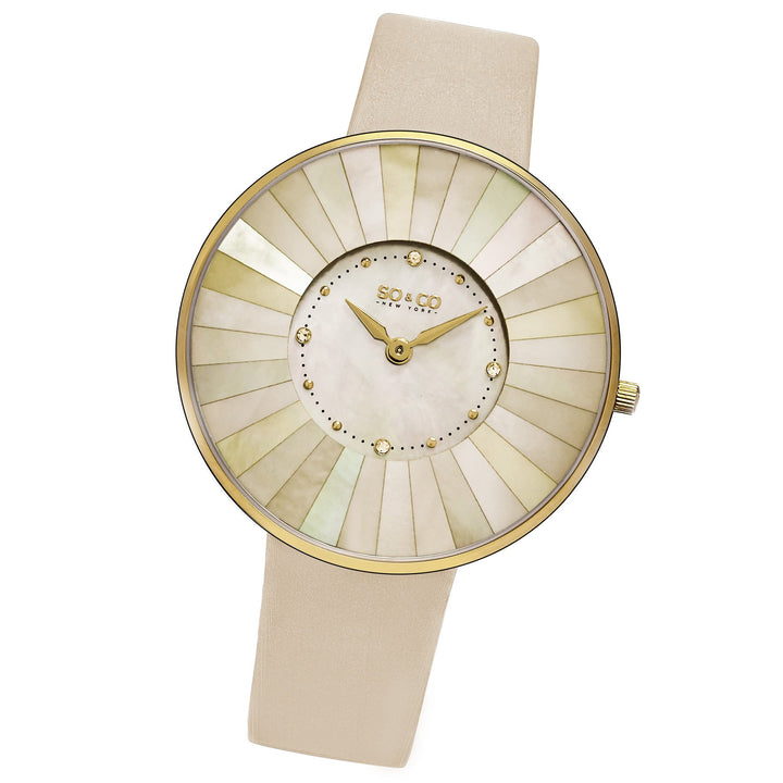 Chelsea Orange/Leather | Champagne Dial