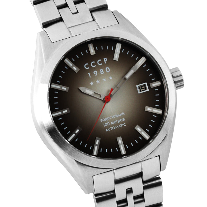 SHCHUKA AUTOMATIC Black / Stainless Steel Black Dial