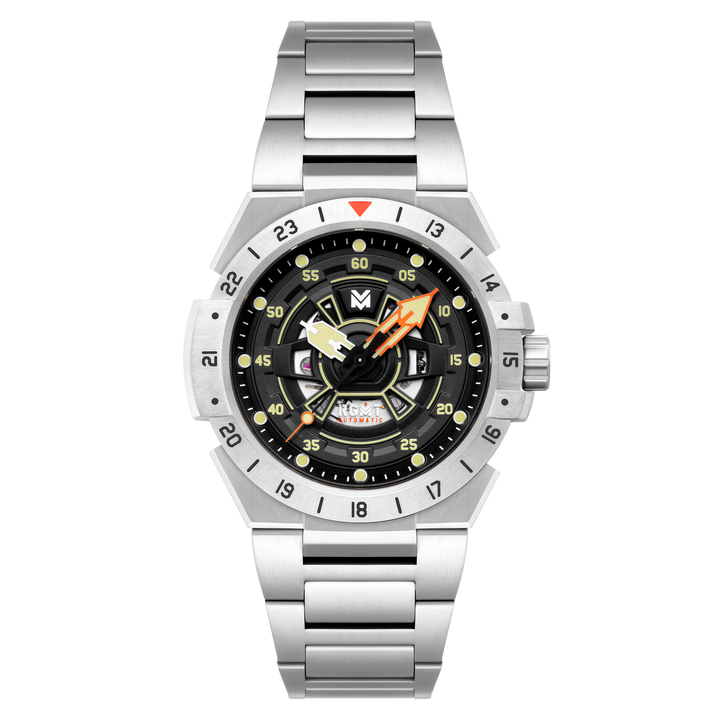 HIMARS AUTOMATIC BLACK / STAINLESS STEEL | Black Dial