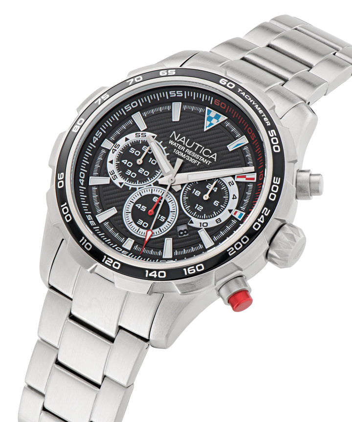 SPORTY Stainless Steel / Stainless Steel | Black Dial