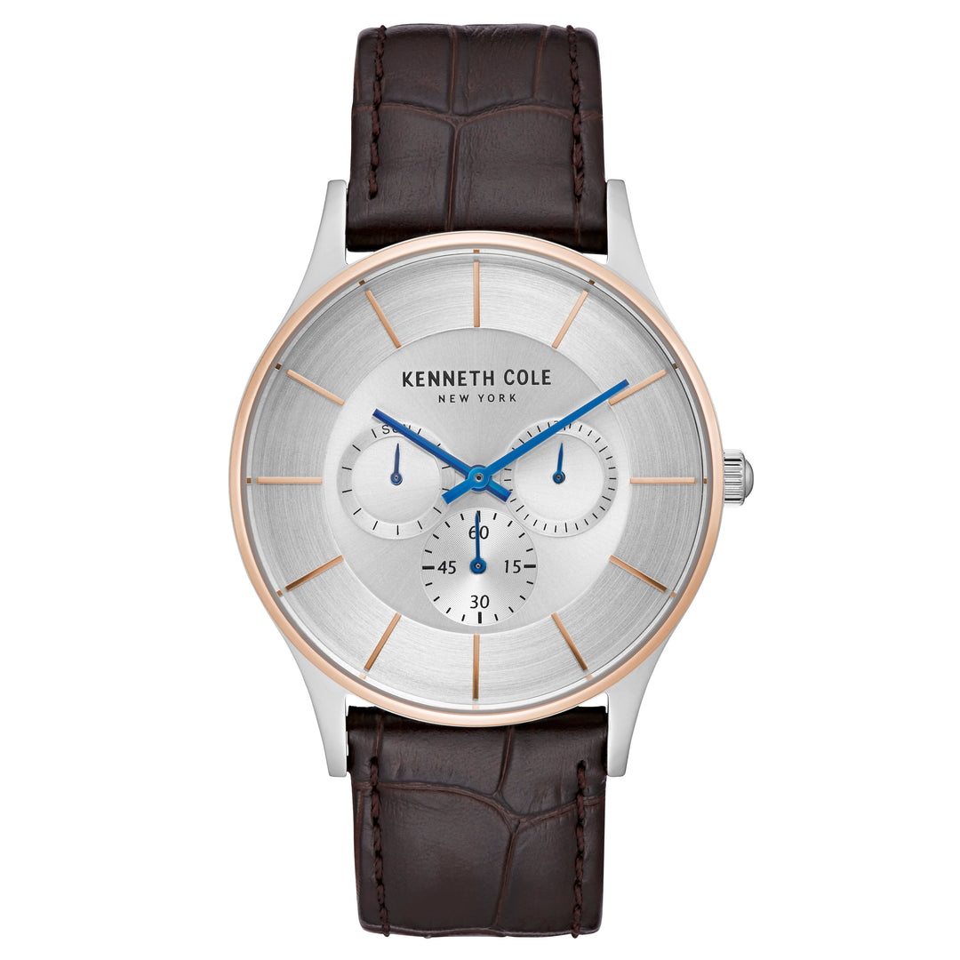 Classic 42 mm / Silver / Brown Silver Dial