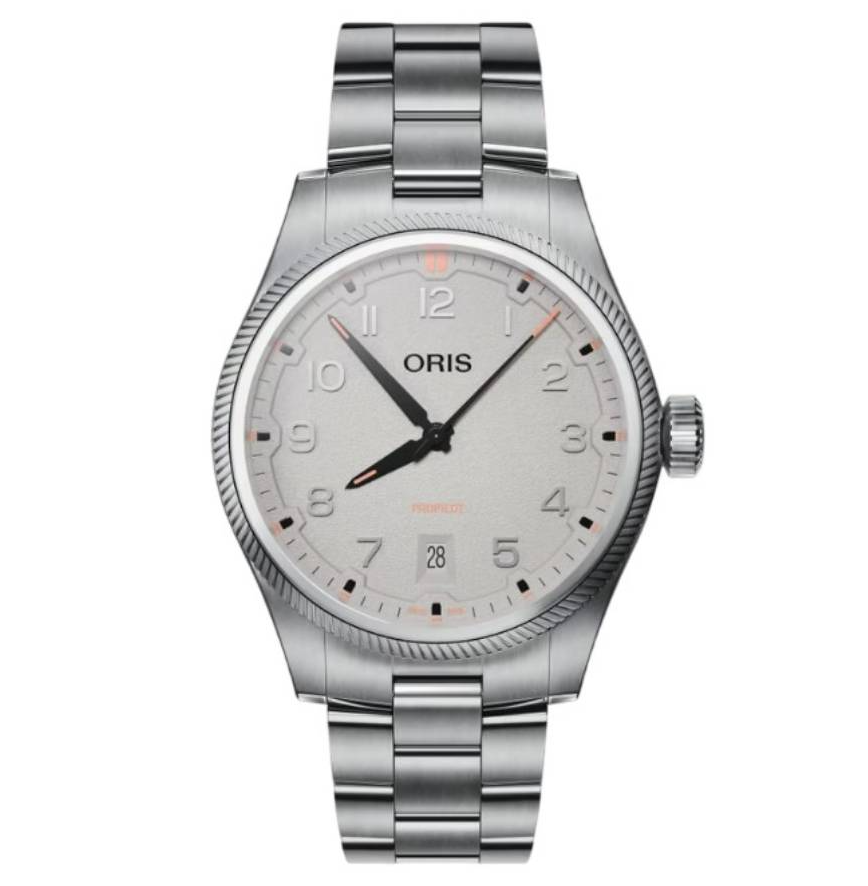ProPilot Date Gray/Silver Stainless Steel Gray Dial