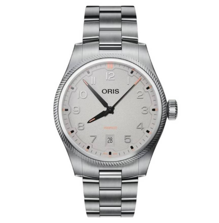 ProPilot Date Gray/Silver Stainless Steel Gray Dial