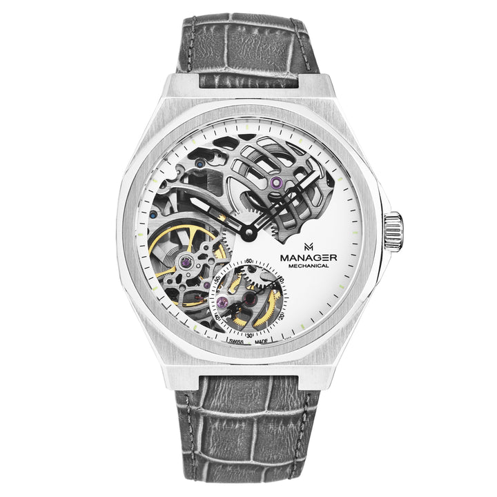 Revolution MAN-RM-04-SL / White | White Dial