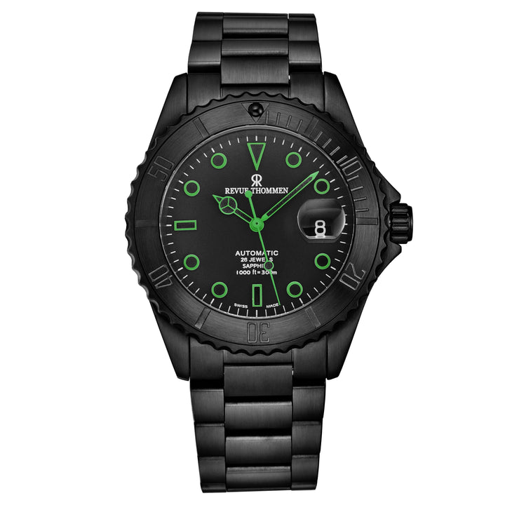 Diver 17571.2674 / Black | Black Dial