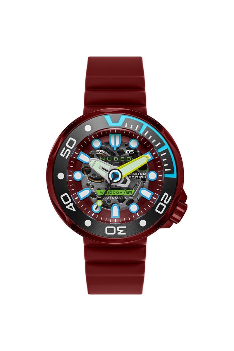 Ventana Skeleton Automatic Limited Edition Red / Red | Red Dial