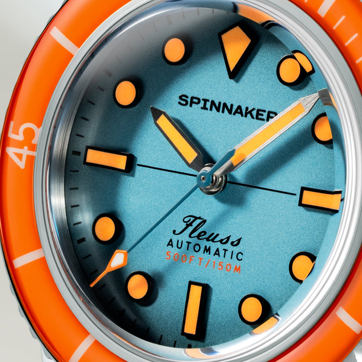 Fleuss 40 Automatic Blue / Stainless Steel Blue Dial