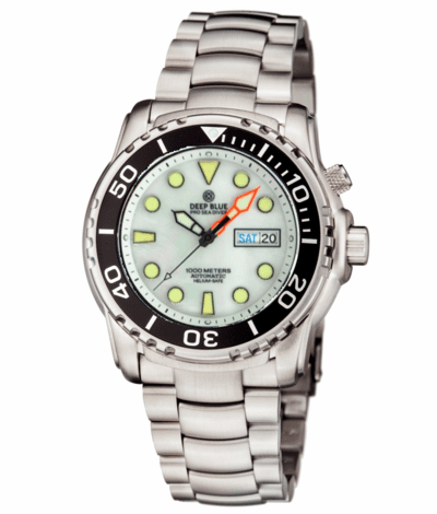 Pro Sea Diver II 44mm White Mother Of Pearl | White Mother of Pearl Dial