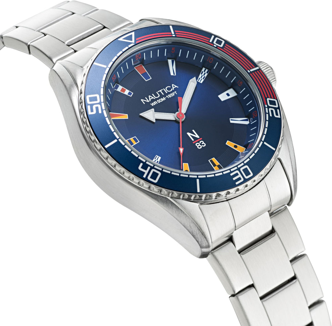 N83 SPORTY Silver / Stainless Steel | Blue Dial