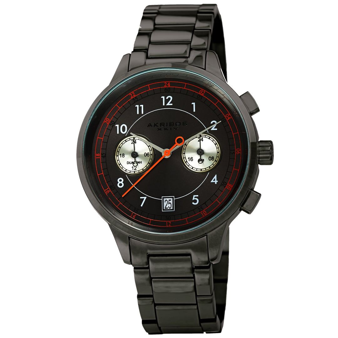 AK1071GN-Casual Gray/Stainless Steel | Gray Dial