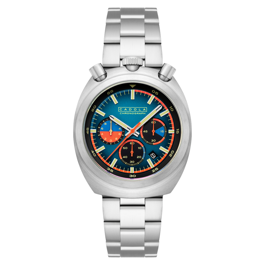 Testa Di Toro Chronograph Blue / Stainless Steel | Blue Dial