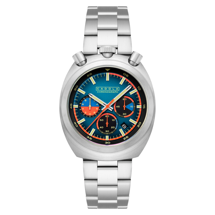 Testa Di Toro Chronograph Blue / Stainless Steel | Blue Dial