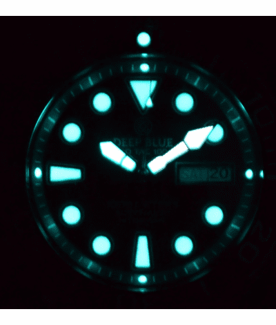 Pro Sea Diver II 44mm White Glossy Orange Indices Dial White Dial