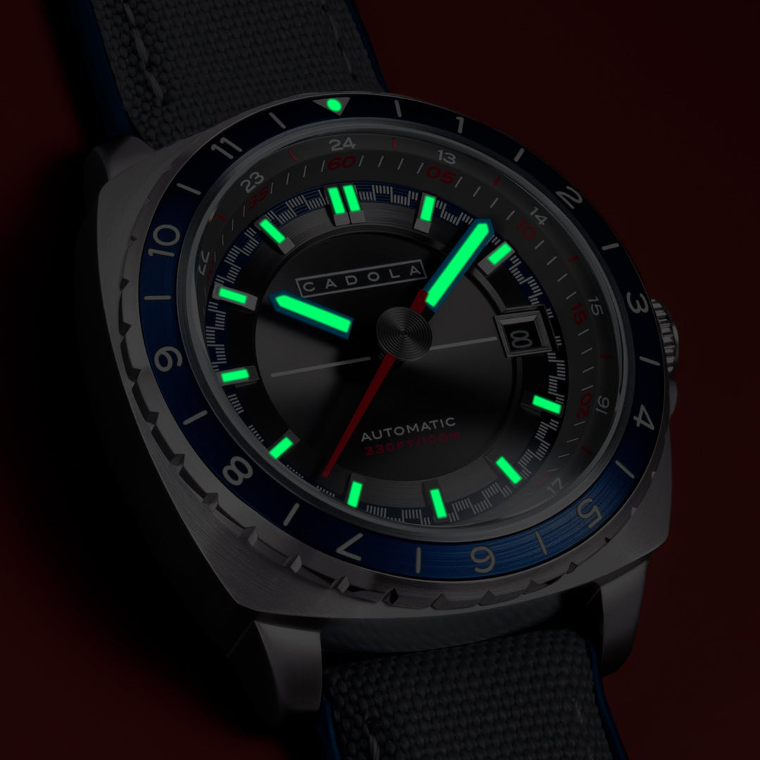 Overdrive Automatic Grey / Grey Canvas Grey Dial