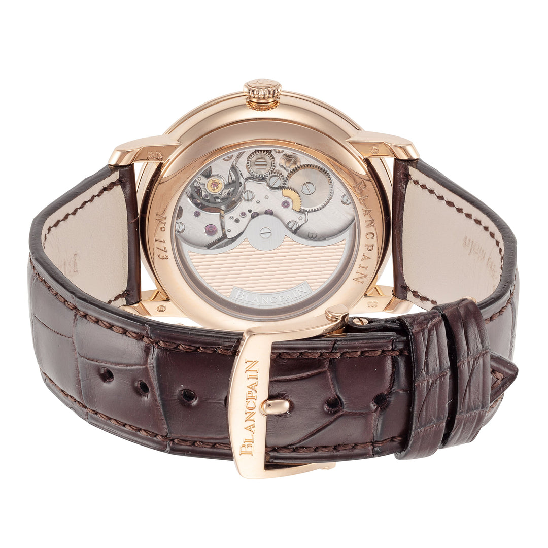 Villeret 42mm / White / Brown | White Dial