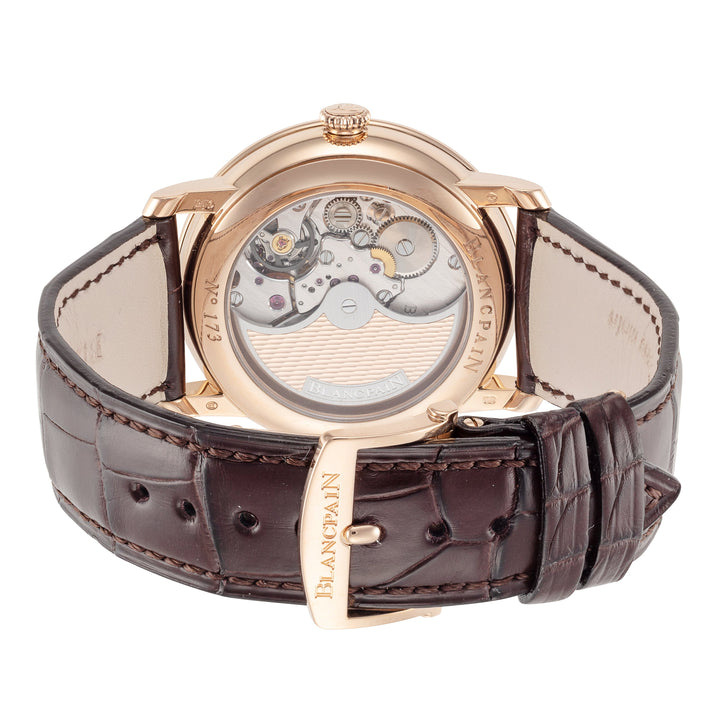 Villeret 42mm / White / Brown | White Dial
