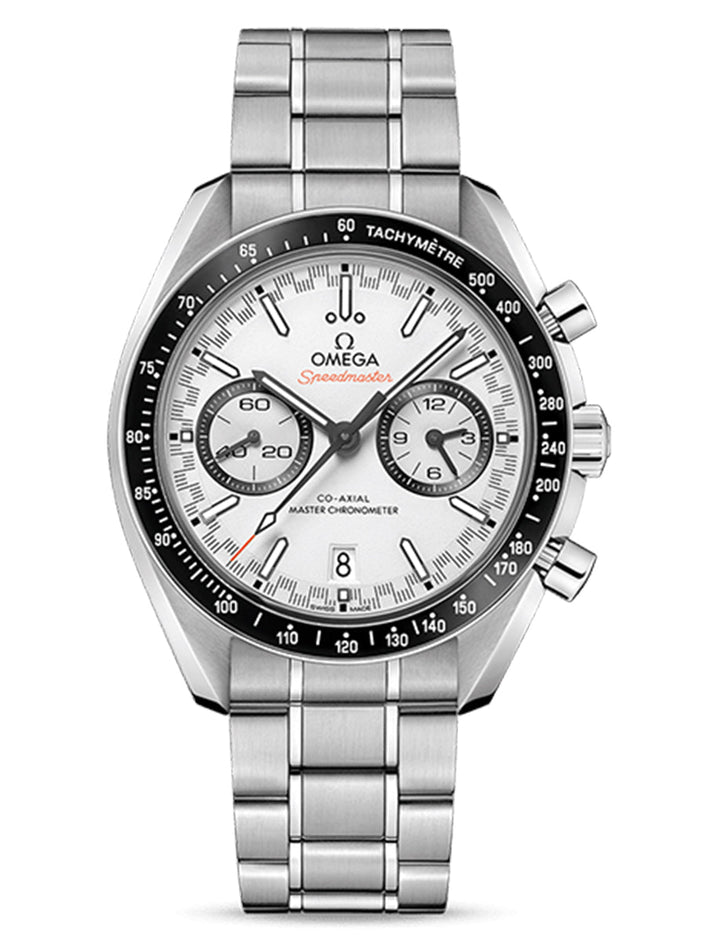 Speedmaster Racing 44.25mm | White Dial