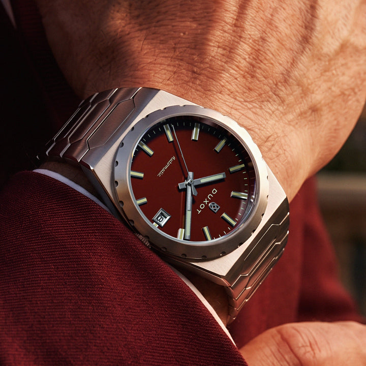 Taranto Automatic Red Dial / Stainless Steel Bracelet Red Dial