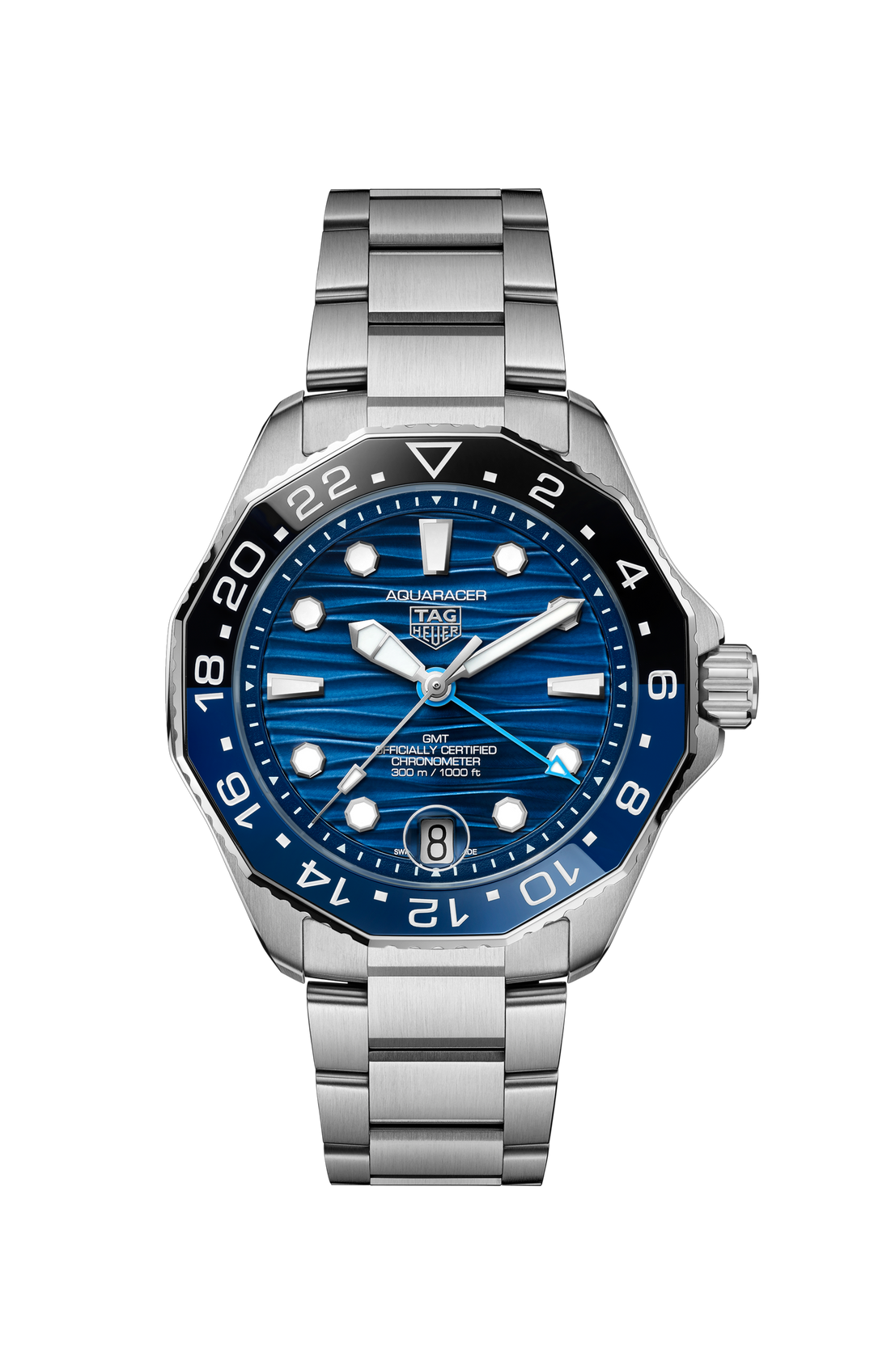 AQUARACER PROFESSIONAL 300 GMT Blue | Blue Dial