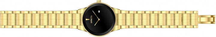Specialty Black Dial / Gold-Tone Stainless Steel Bracelet Black Dial