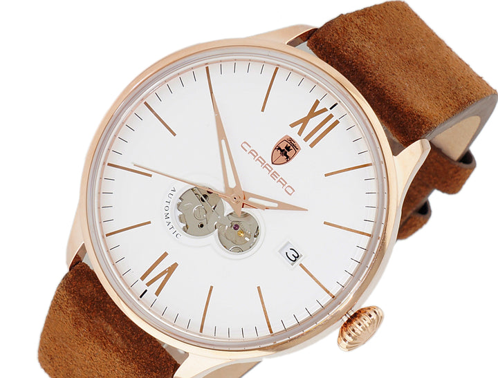 AERODROME ROSE TONE / WHITE | Silver / White Dial