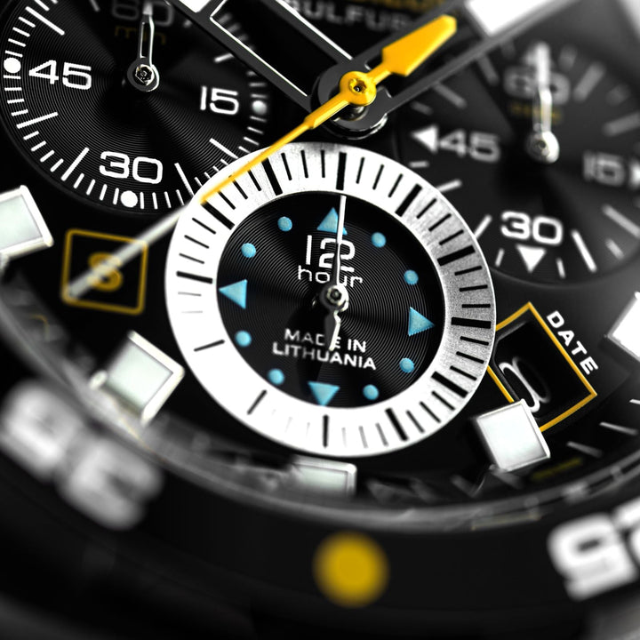 SYSTEMA PERIODICUM Black/Leather Black Dial