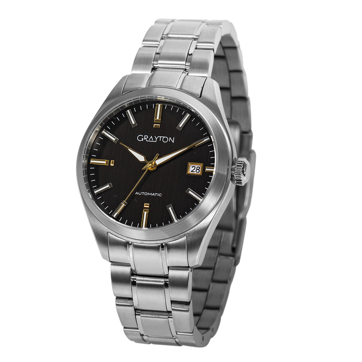 Elegant Sport Black / Bracelet Black Dial