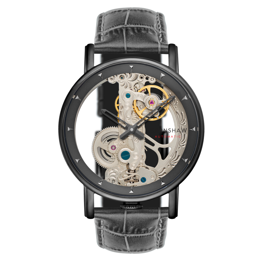 Thomas Earnshaw Fowler Bridge Automatic Grey / Leather | Grey Dial