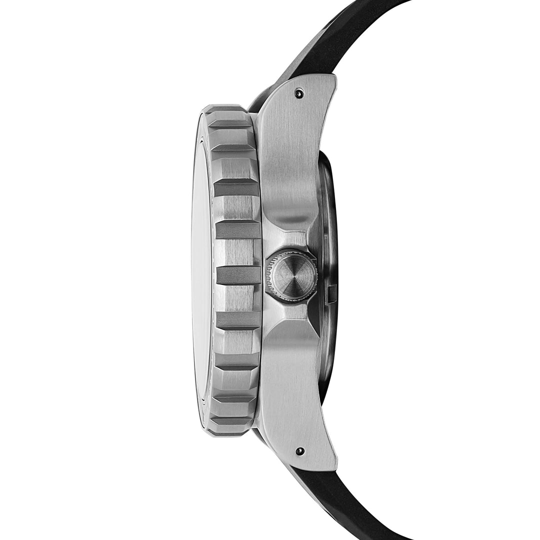 Divers Auto Jumbo Day /Date White NGM/Rubber | Arctic White Dial