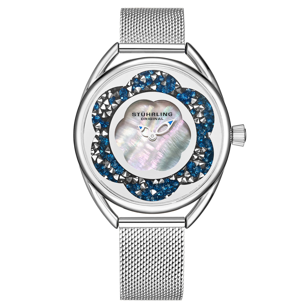 Lily Quartz Classic Blue/Stainless | White Dial