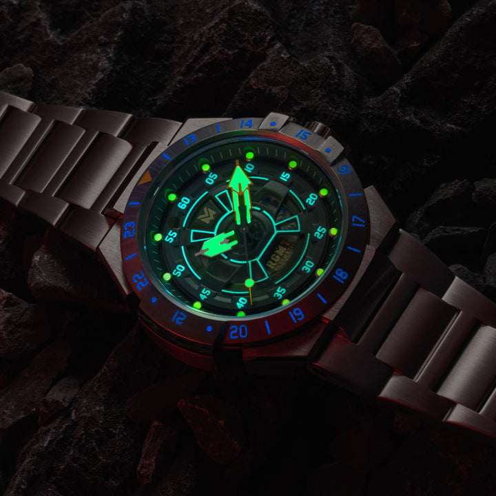 HIMARS AUTOMATIC BROWN / STAINLESS STEEL | Brown Dial
