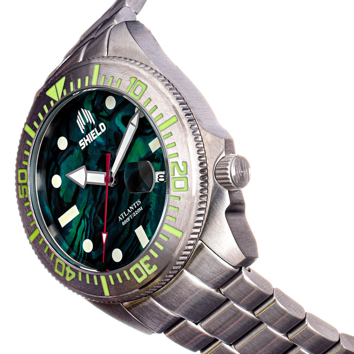 Atlantis Black | Multi-colored Dial
