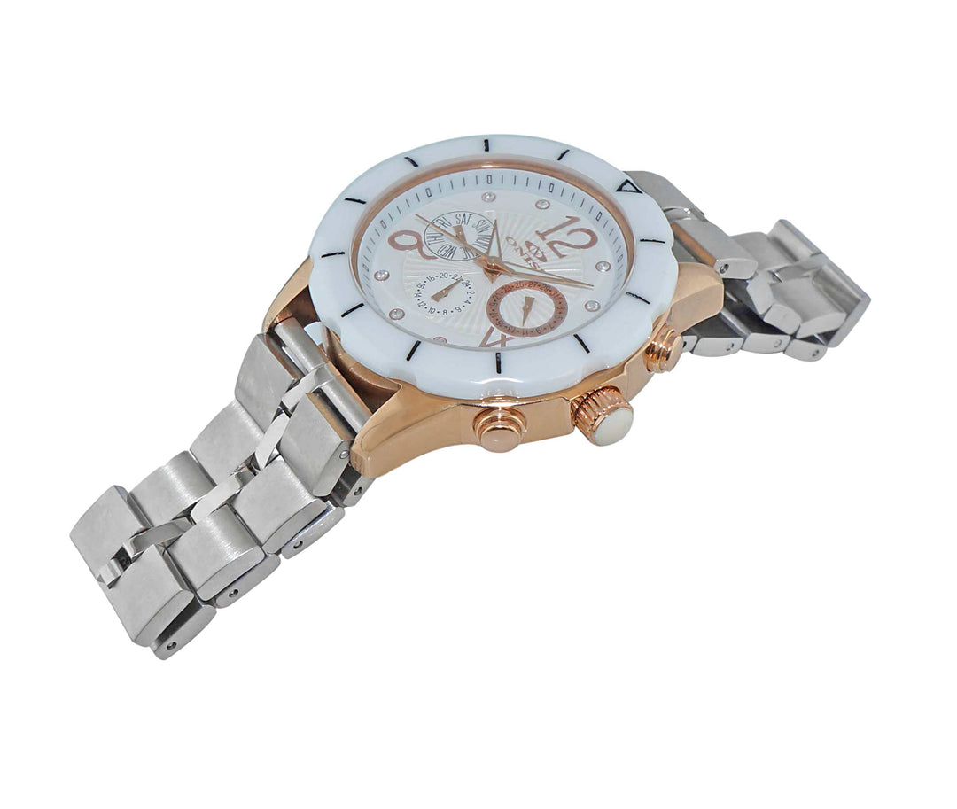 ARUBA COLLECTION WHITE/ SILVERTONE | White Dial