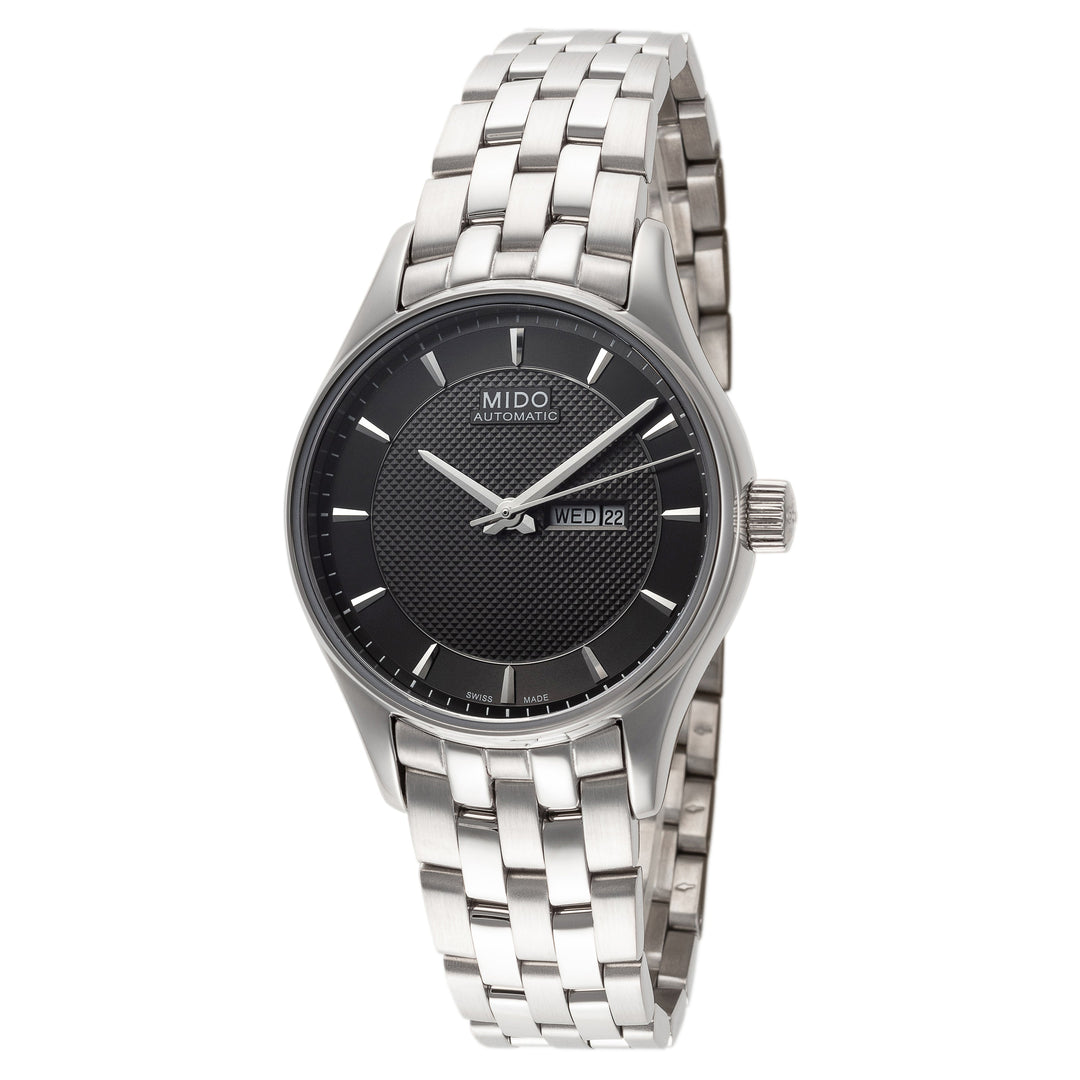 Belluna Clou De Paris 33mm / Grey / Silver | Grey Dial