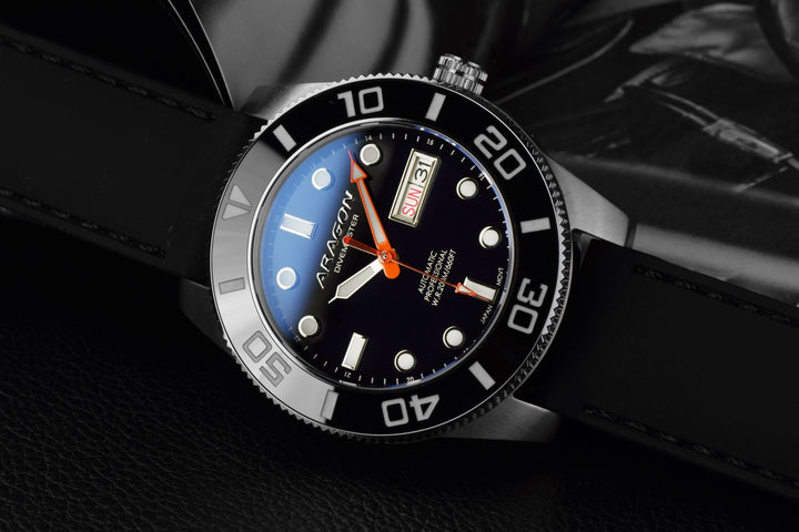 Divemaster 42 NH36 Automatic Black Dial | Black Dial Dial