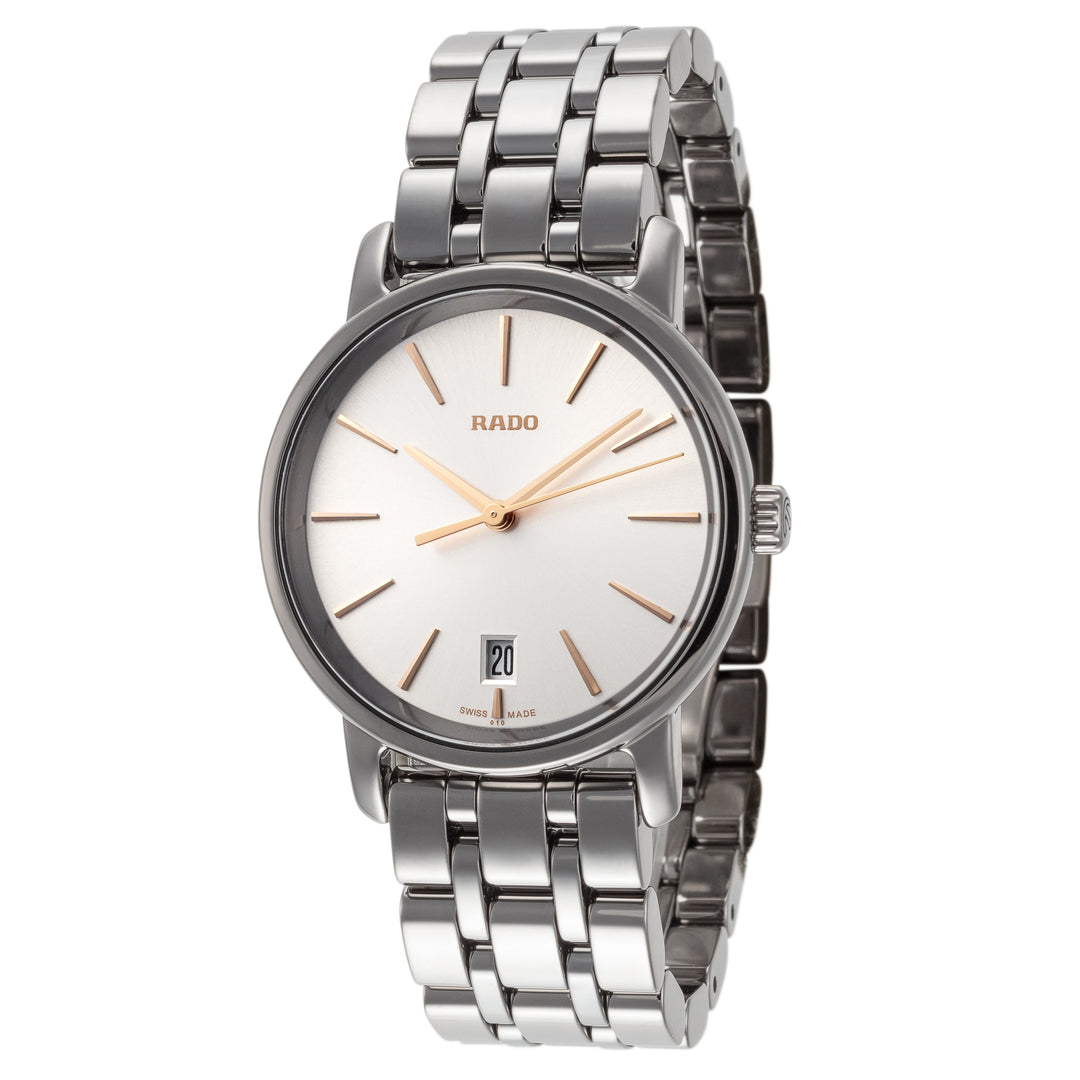 Diamaster 33mm / Silver / Black | Silver Dial