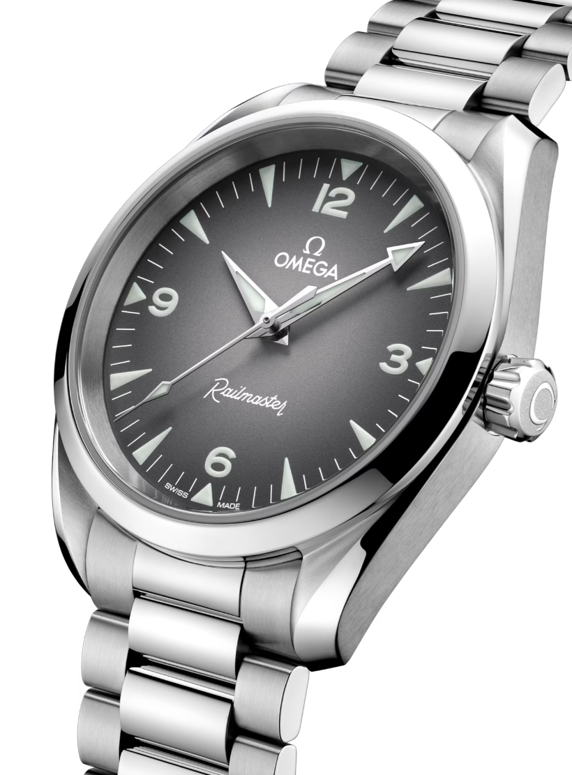Seamaster Railmaster 38mm Gray Dial