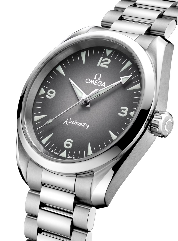 Seamaster Railmaster 38mm Gray Dial