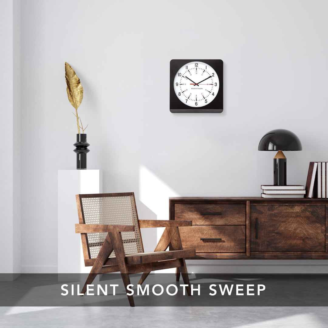 Jumbo 12 Inch Analog Wall Clock with Auto Backlight jumbo-analog-wall-clock-with