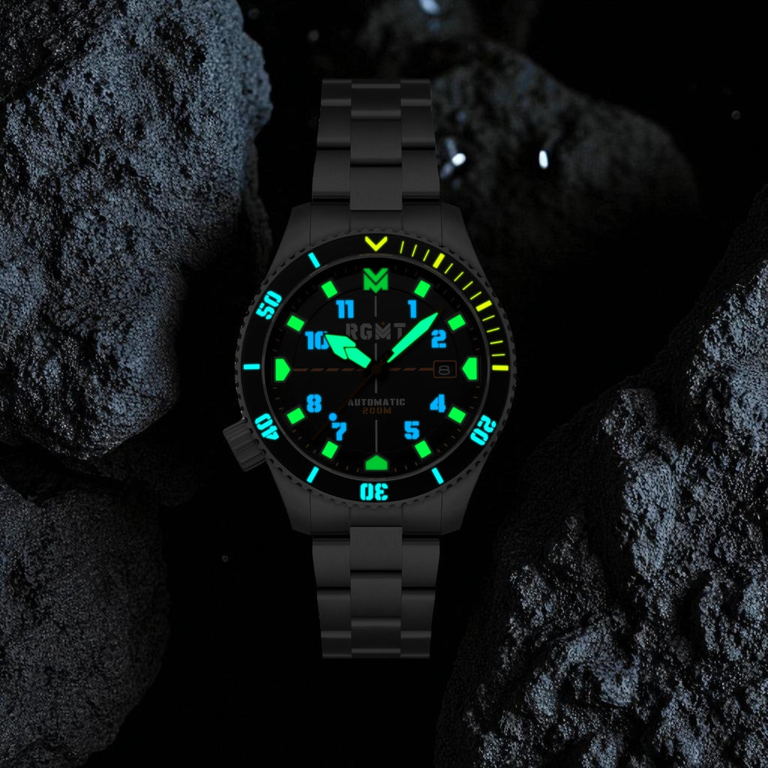 Recon Diver Automatic Black / Stainless Steel | Black Dial