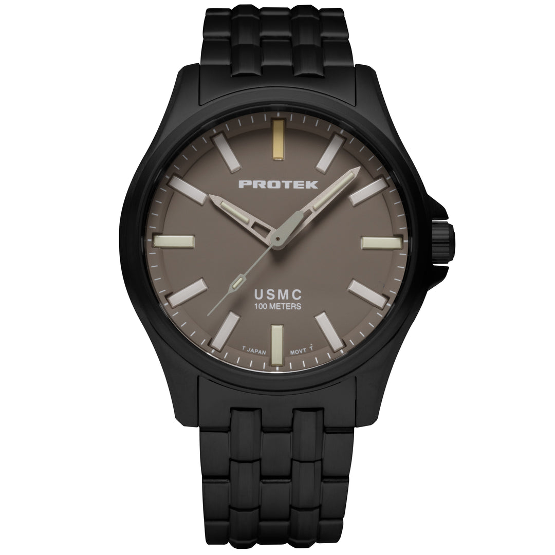 TITANIUM FIELD 3100 USMC SERIES Black/Sand/Black | Sand Dial