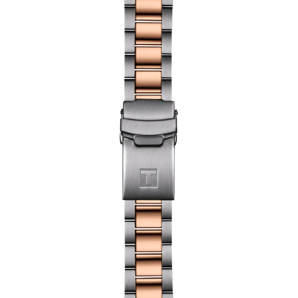 SEASTAR 1000 GREY / ROSE GOLD / STAINLESS STEEL | Black Dial